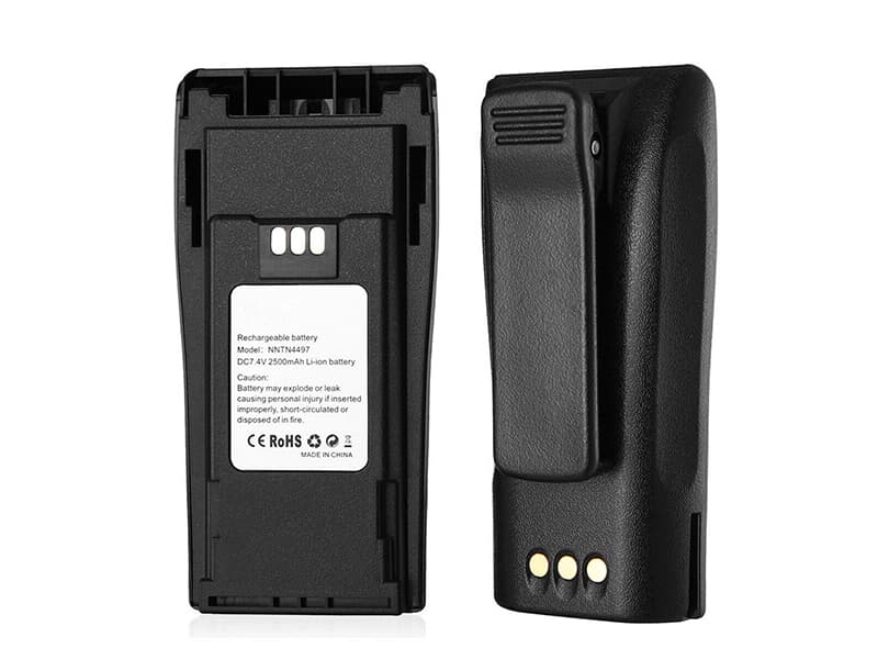 ProMaxPower 2500mAh Replacement Li-Ion Battery (BMT4497L-2500) For Motorola Radios NNTN4497, CP200 XLS, EP450 (10-Pack)